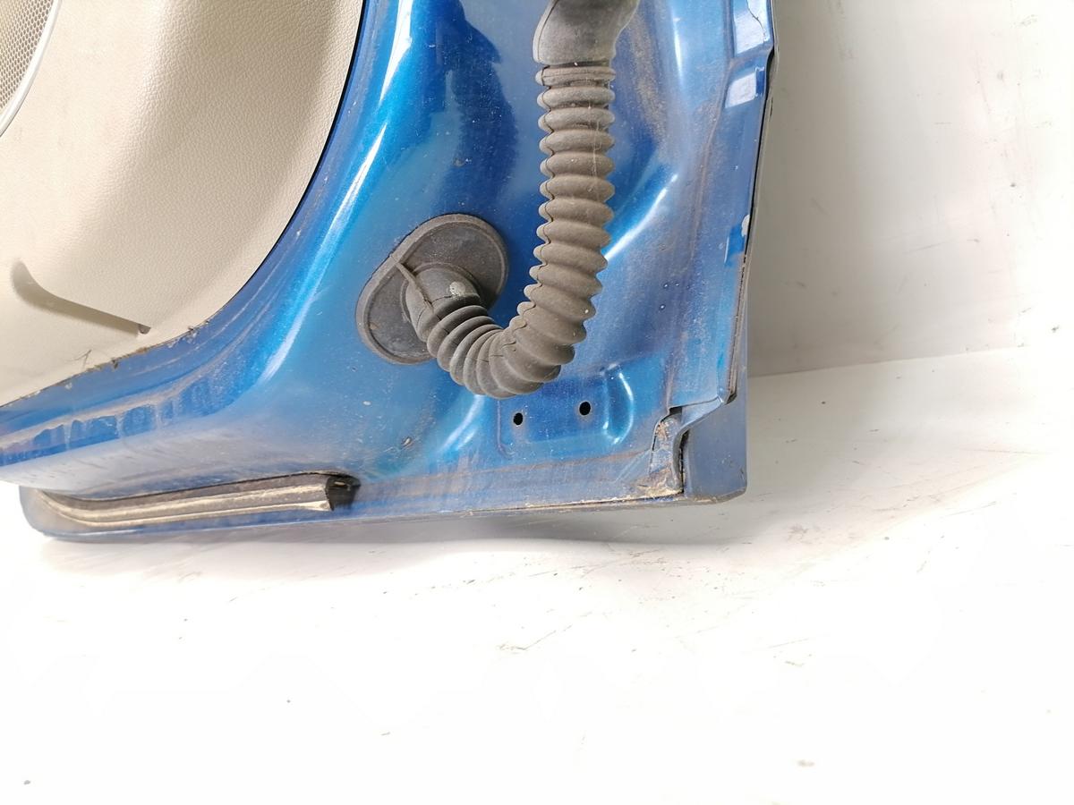 Renault Scenic 3 original T&uuml;r hinten links TERNA Blue Extrem Rohbau Bj.2009